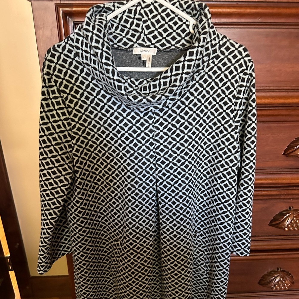 Blue and black classic Tyler Boe dress